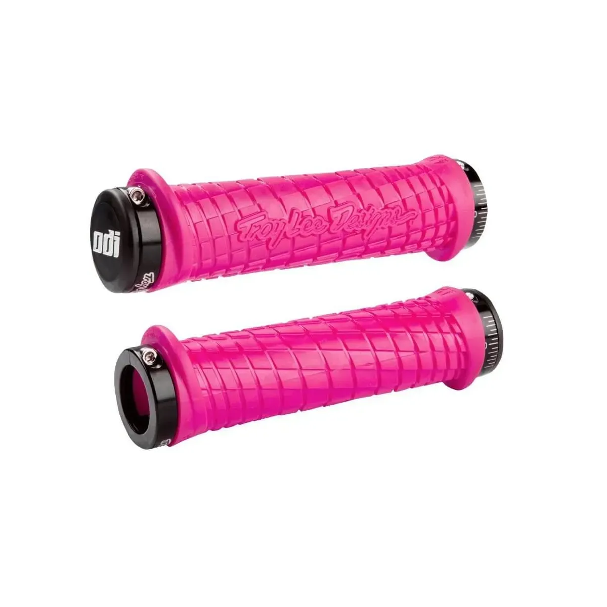 Odi Troylee Designs Lock-On Grips Pink/Black Clamps